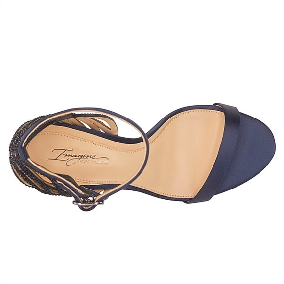 Vince Camuto Satin Rhinestone Heels - Picture 5 of 5